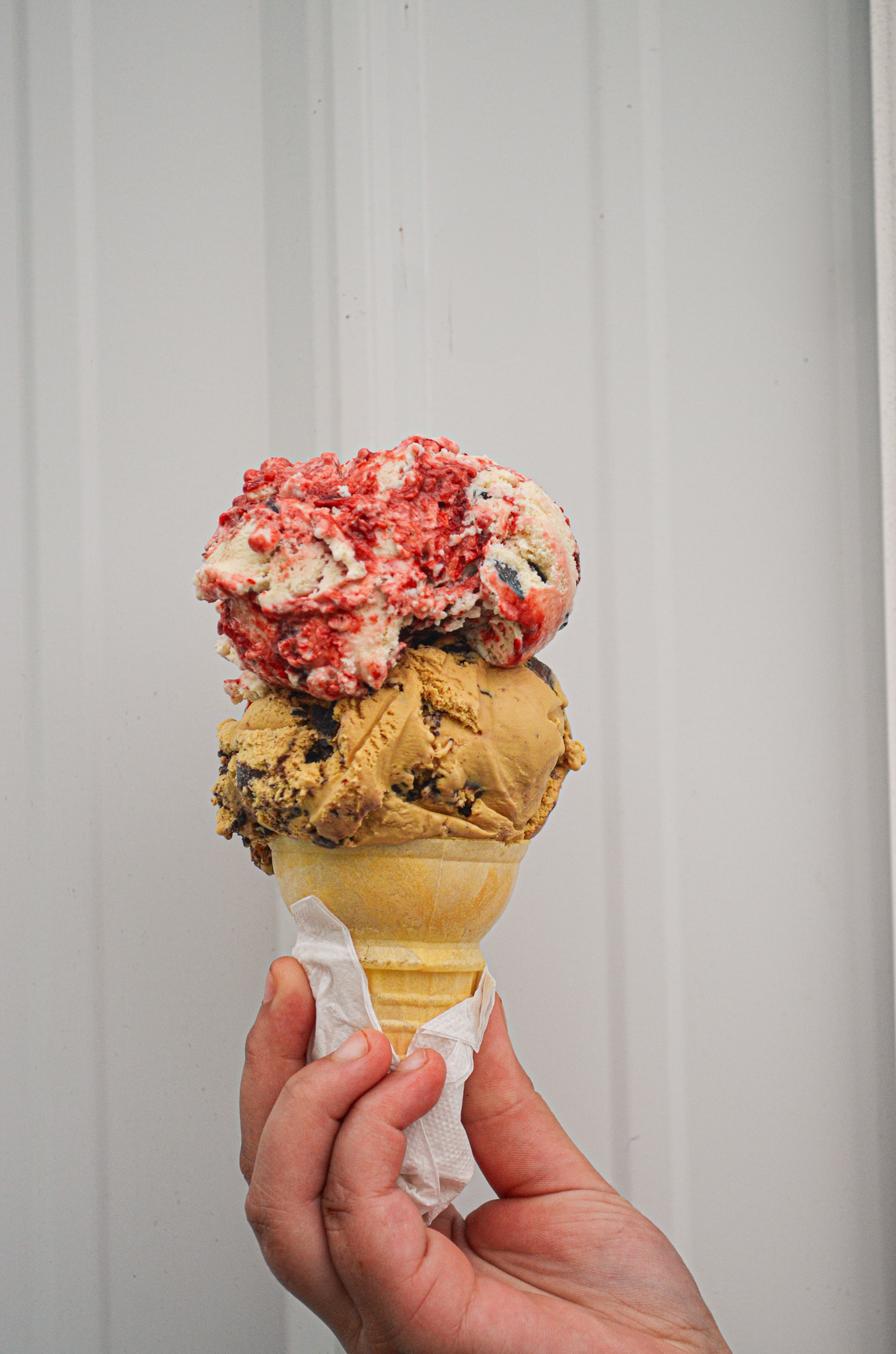 Homemade ice cream