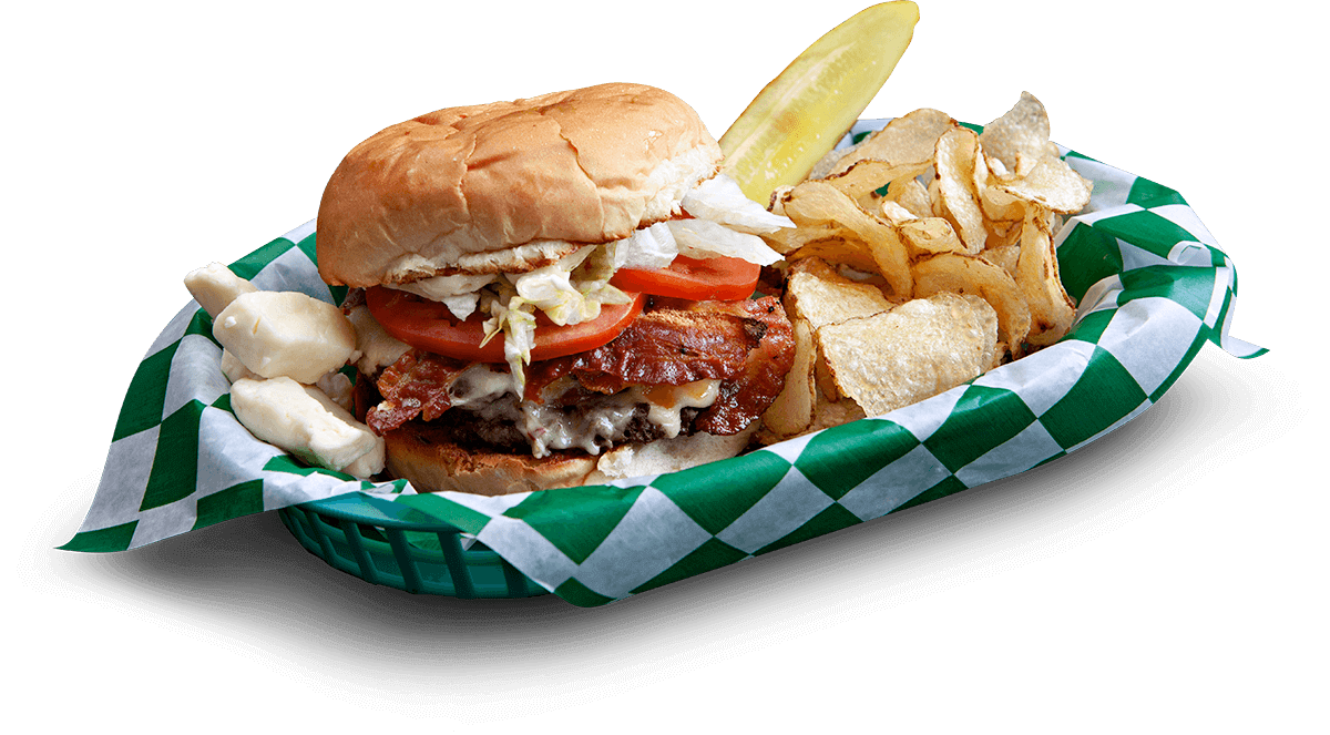 Farm-fresh burgers and fries