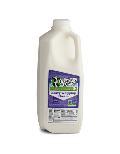 Country Dairy Heavy Whipping Cream half gallon