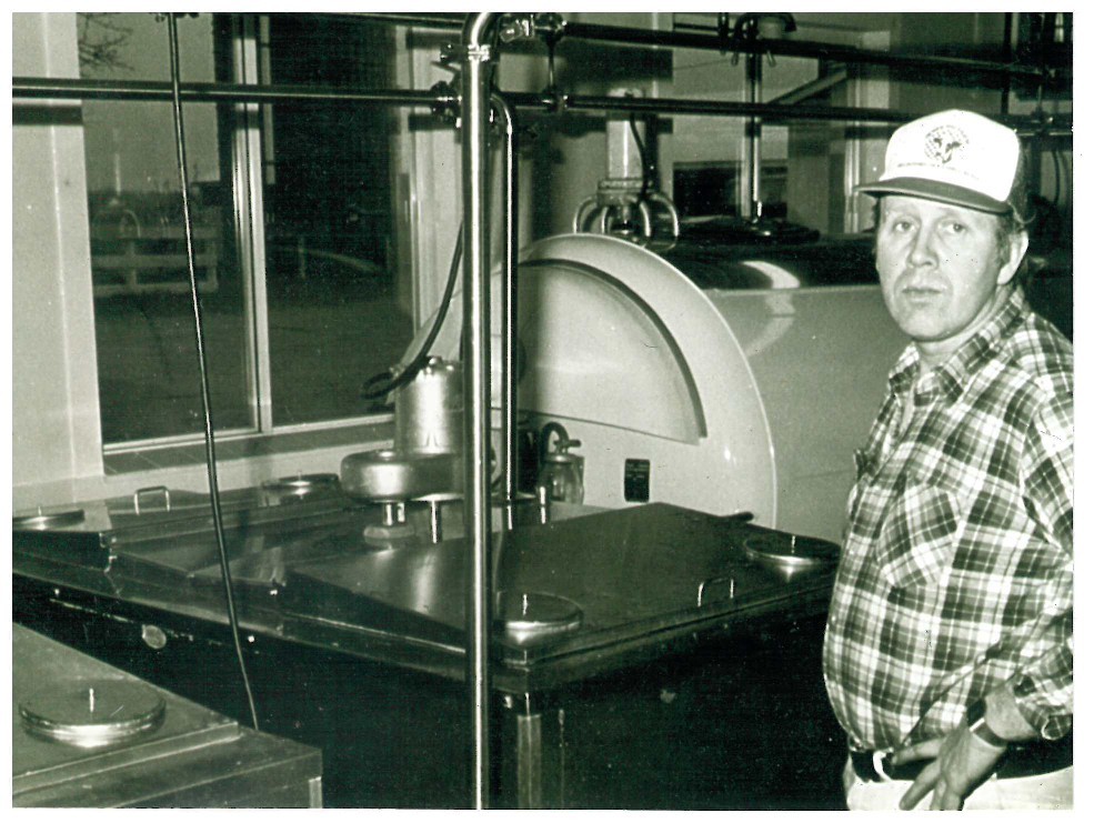 Wendy in the processing plant